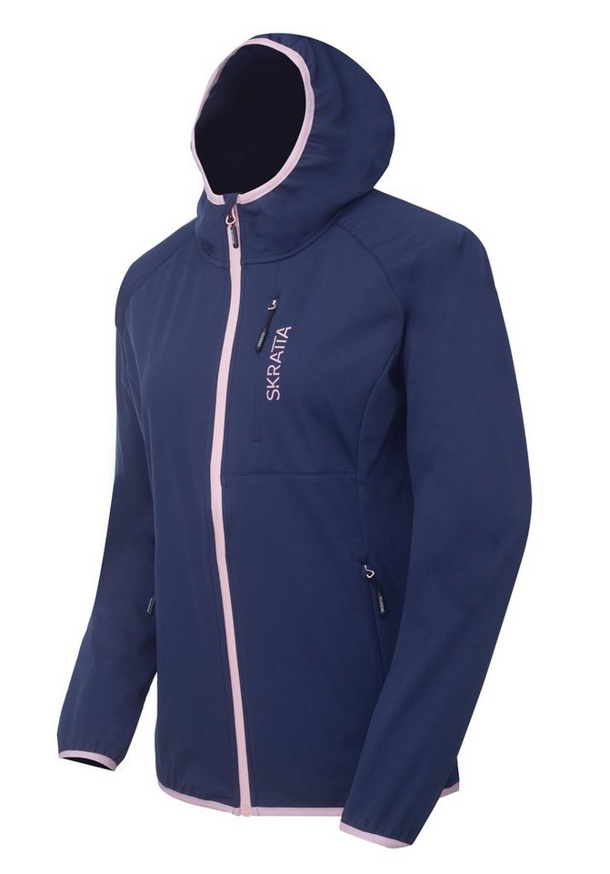 Skratta Softshelljacke Hoodie Damen Bente von Skratta