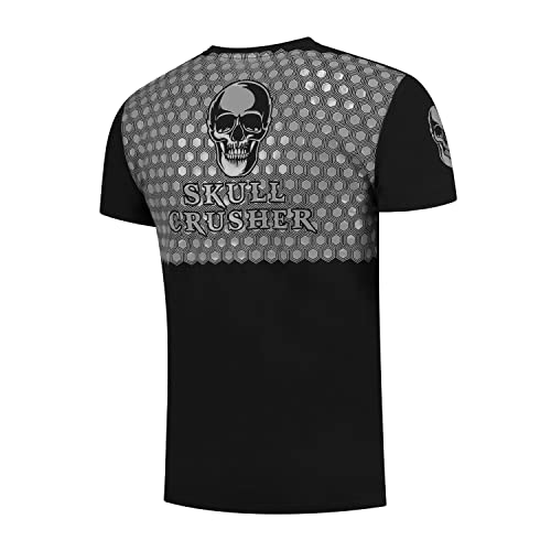 Skull Crusher® - Powergrip Shirt - Bar Grip - Squat Shirt (as3, Alpha, x_l, Regular, Regular, Grau) von Skull Crusher