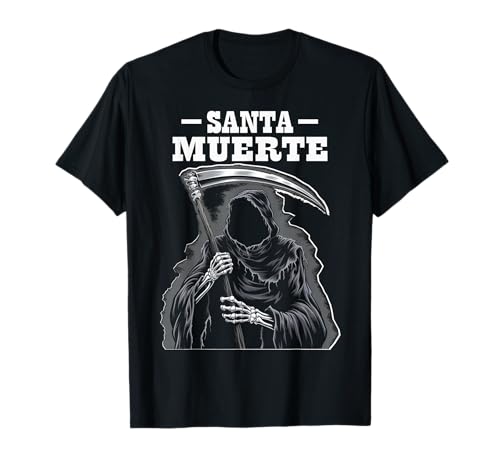 Totenkopf Santa Muerte La Catrina Sugar Skulls für Männer Frauen T-Shirt Totenkopf Santa Muerte La Catrina Sugar Skulls für Männer Frauen T-Shirt von Skull Los Muertos