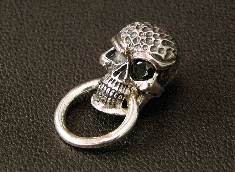 Wallet Chain Connector Skull #3 - Geldbeutelketten Verbinder Totenkopf von SkullEdition