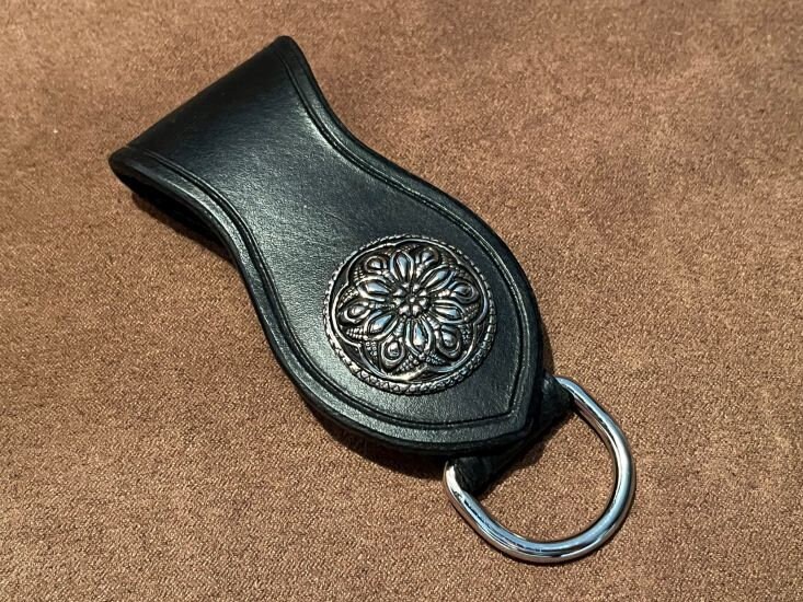 Wallet Loop - Belt Handmade Gürtelschlaufe Geldbeutelschlaufe Handarbeit von SkullEdition
