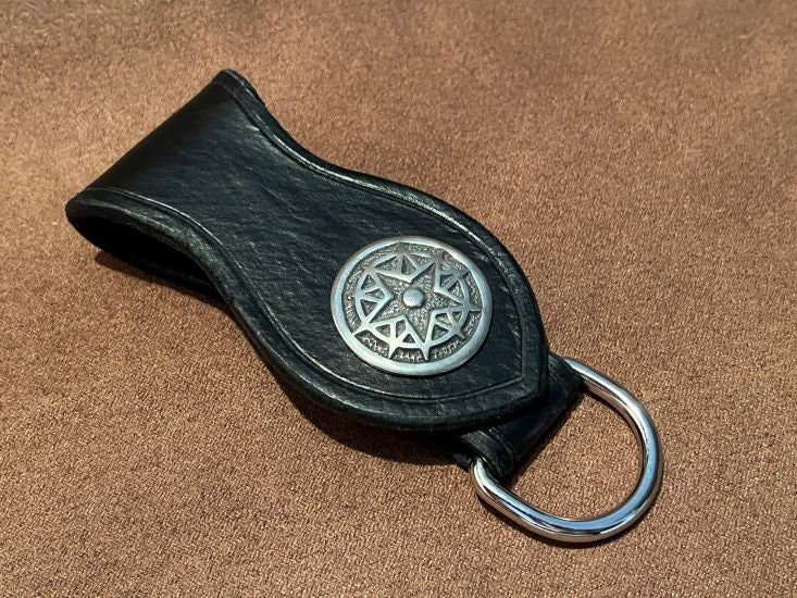 Wallet Loop - Belt Handmade Gürtelschlaufe Geldbeutelschlaufe Handarbeit von SkullEdition