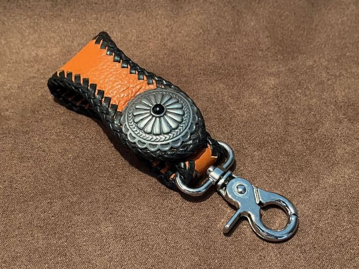 Wallet Loop - Belt Handmade Gürtelschlaufe Geldbeutelschlaufe Handarbeit von SkullEdition
