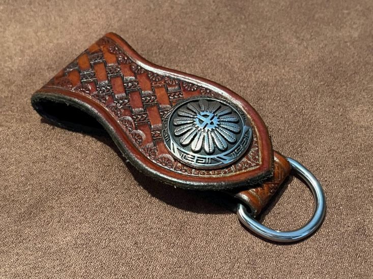 Wallet Loop - Belt Handmade Gürtelschlaufe Geldbeutelschlaufe Handarbeit Wallet Loop - Belt Handmade Gürtelschlaufe Geldbeutelschlaufe Handarbeit von SkullEdition