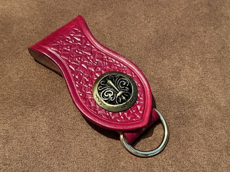 Wallet Loop - Belt Handmade Gürtelschlaufe Geldbeutelschlaufe Handarbeit von SkullEdition
