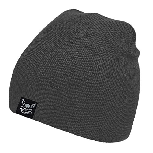 Skulltribe Mütze The Jax Beanie grau Einheitsgröße von Skulltribe