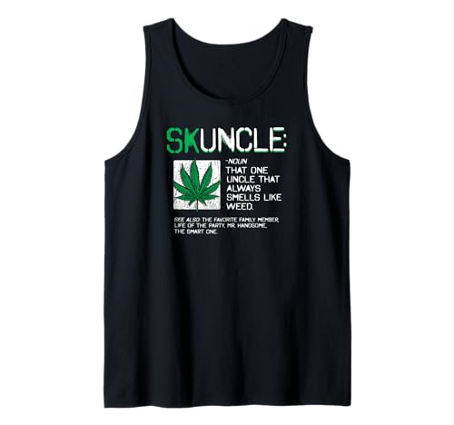 Herren Skuncle - Lustiger Lieblingssonkel, der Immer nach Gras riecht Tank Top Herren Skuncle - Lustiger Lieblingssonkel, der Immer nach Gras riecht Tank Top von Skuncle Uncle Gifts