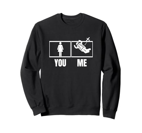Fallschirmspringen Stolze lustige Fallschirmspringerin für Frauen Sweatshirt Fallschirmspringen Stolze lustige Fallschirmspringerin für Frauen Sweatshirt von Sky Diving Gift For Men And Women