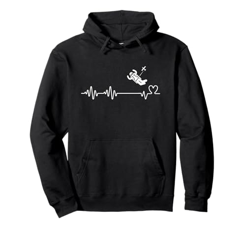Skydiving Heartbeat Lustiger Fallschirmspringer für Herren und Damen Pullover Hoodie Skydiving Heartbeat Lustiger Fallschirmspringer für Herren und Damen Pullover Hoodie von Sky Diving Gift For Men And Women