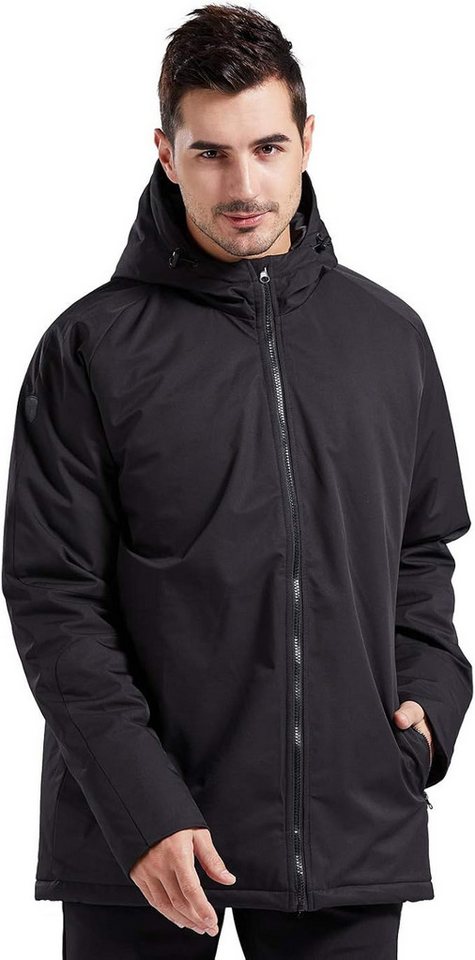 Sky Light Winterjacke Beheizbare Jacke Herren ohne Powerbank, schwarz, M-XXL von Sky Light