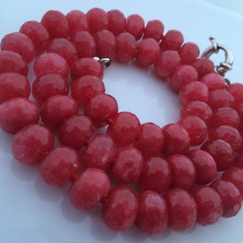 Red Ruby Edelstein Halskette Red Ruby Edelstein Halskette von SkyLightGlow