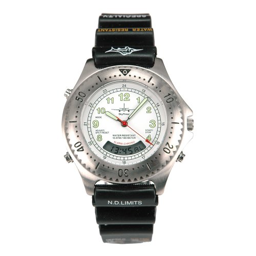 SkyTimer Herren Uhr Analog-Digital Quarz mit Plastik Armband 529635001 von SkyTimer