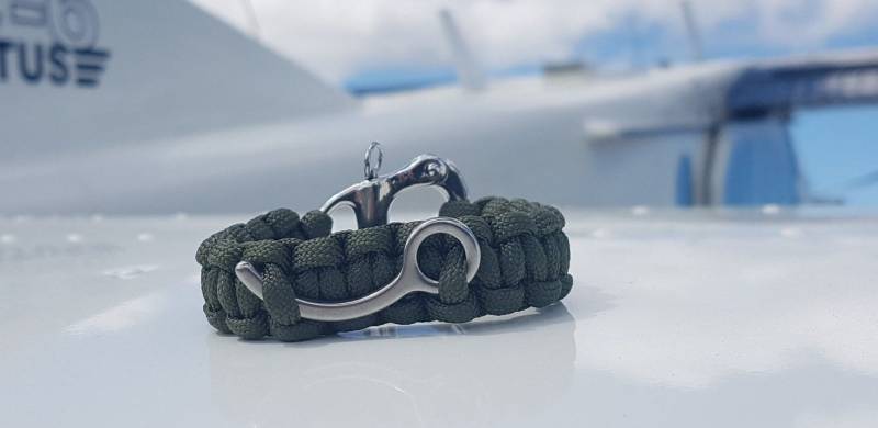 Paracord Fallschirmsprung Armband - Stevens Snap Schäkel & Verschlussstift Handgemachtes Geschenk Für Fallschirmspringer von SkydiveFreedom