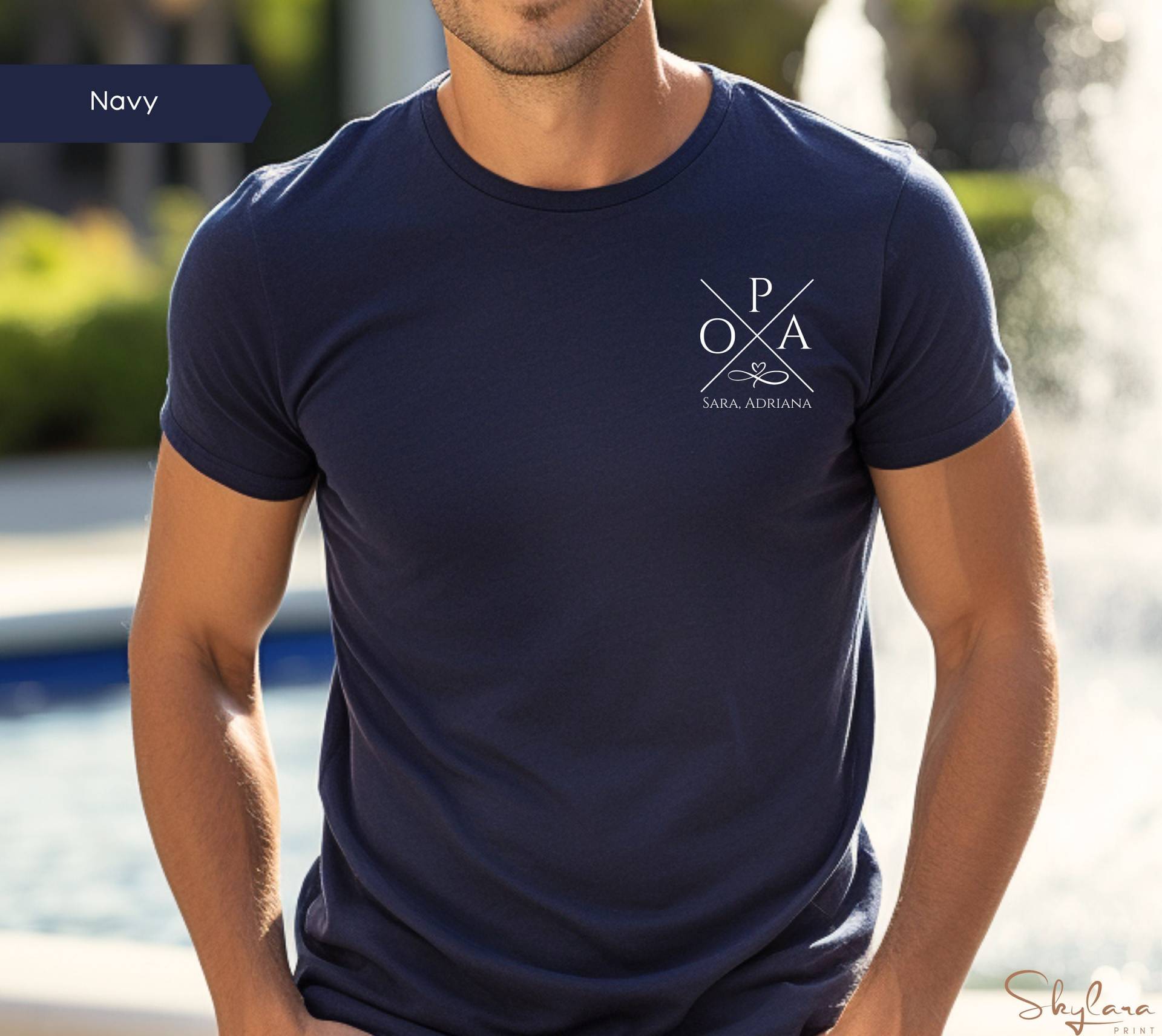 Opa Geschenk Mit Dem Namen Und Geburtsjahr Des Enkel, T-Shirt Personalisiert, Großvater Geschenkidee, Vatertaggeschenk, Geschenkidee Opa Geschenk Mit Dem Namen Und Geburtsjahr Des Enkel, T-Shirt Personalisiert, Großvater Geschenkidee, Vatertaggeschenk, Geschenkidee von SkylaraPrint