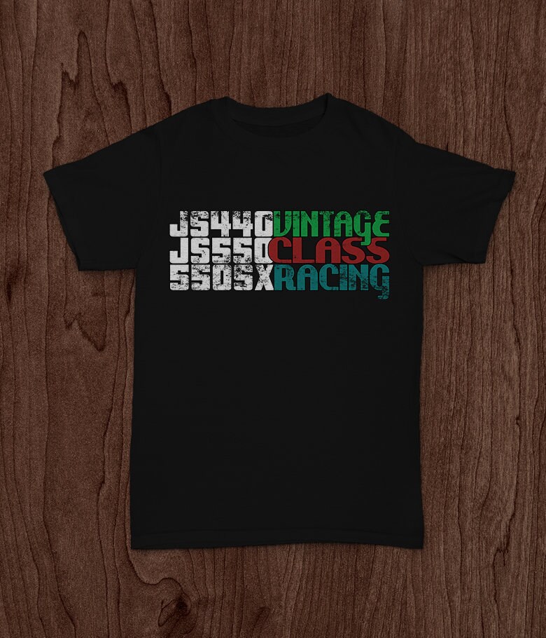 Jet Ski Vintage Klasse Racing Kurzarm Unisex T-Shirt von SkylinesDesign