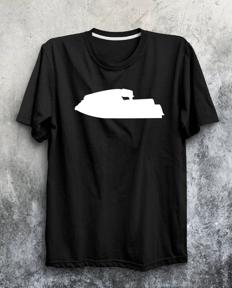 Stand Up Jet Ski Js550 Js440 Js300 X2 Vintage Old School Stand-Up Kurzarm Unisex T-Shirt von SkylinesDesign