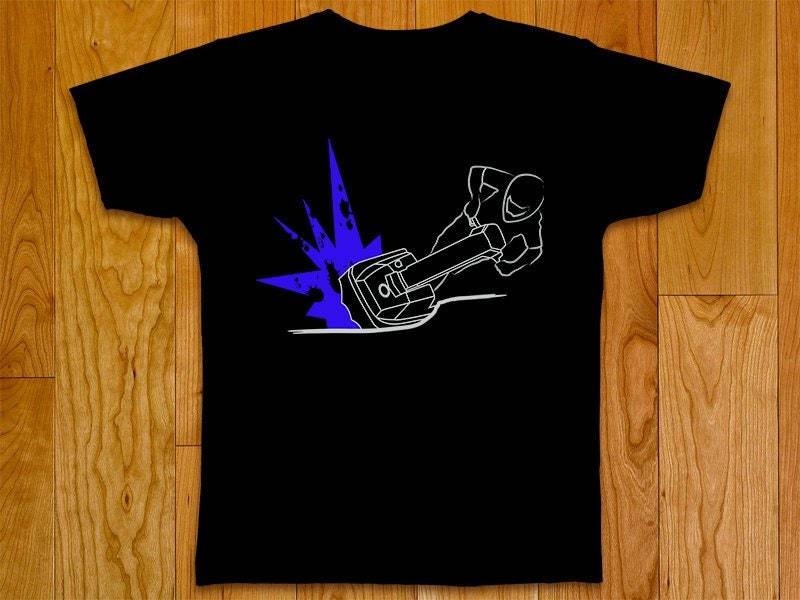 stand Up Jet Ski Kurzarm Unisex T-Shirt von SkylinesDesign