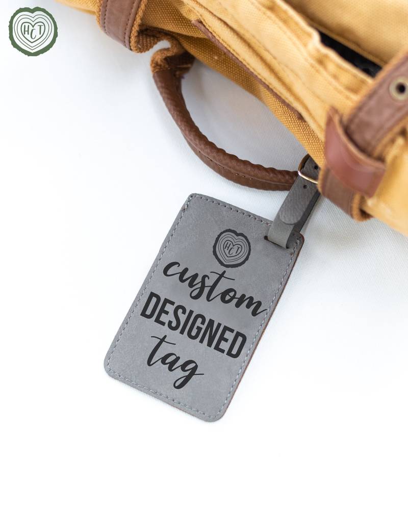 Personalisierter Benutzerdefinierter Anhänger Für Gepäck, Individuell Gestaltetes Gepäckanhänger-Reisegeschenk, Hochzeit, Elopement, Reisende von SkywardSouvenirs