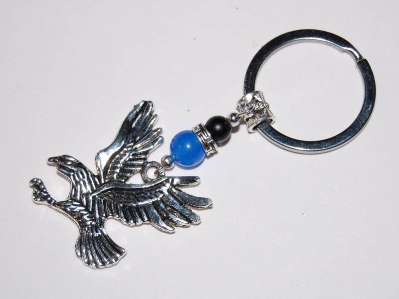 Adler Schlüsselanhänger, Edelstein Perlen, Adler Schlüsselanhänger, Auto, Tasche, Geldbeutel, Spiritualität, Schutz, Adler Geschenk, Bird Of Adler Schlüsselanhänger, Edelstein Perlen, Adler Schlüsselanhänger, Auto, Tasche, Geldbeutel, Spiritualität, Schutz, Adler Geschenk, Bird Of von SkywaterStudio