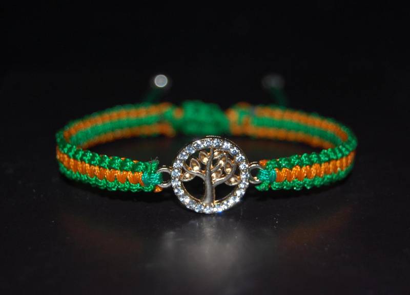 Baum Des Lebens Armband, Gewebtes Armband Lebens, Spirituelles Freundschaftsarmband, Kordel Männer, Frauen, Yoga von SkywaterStudio