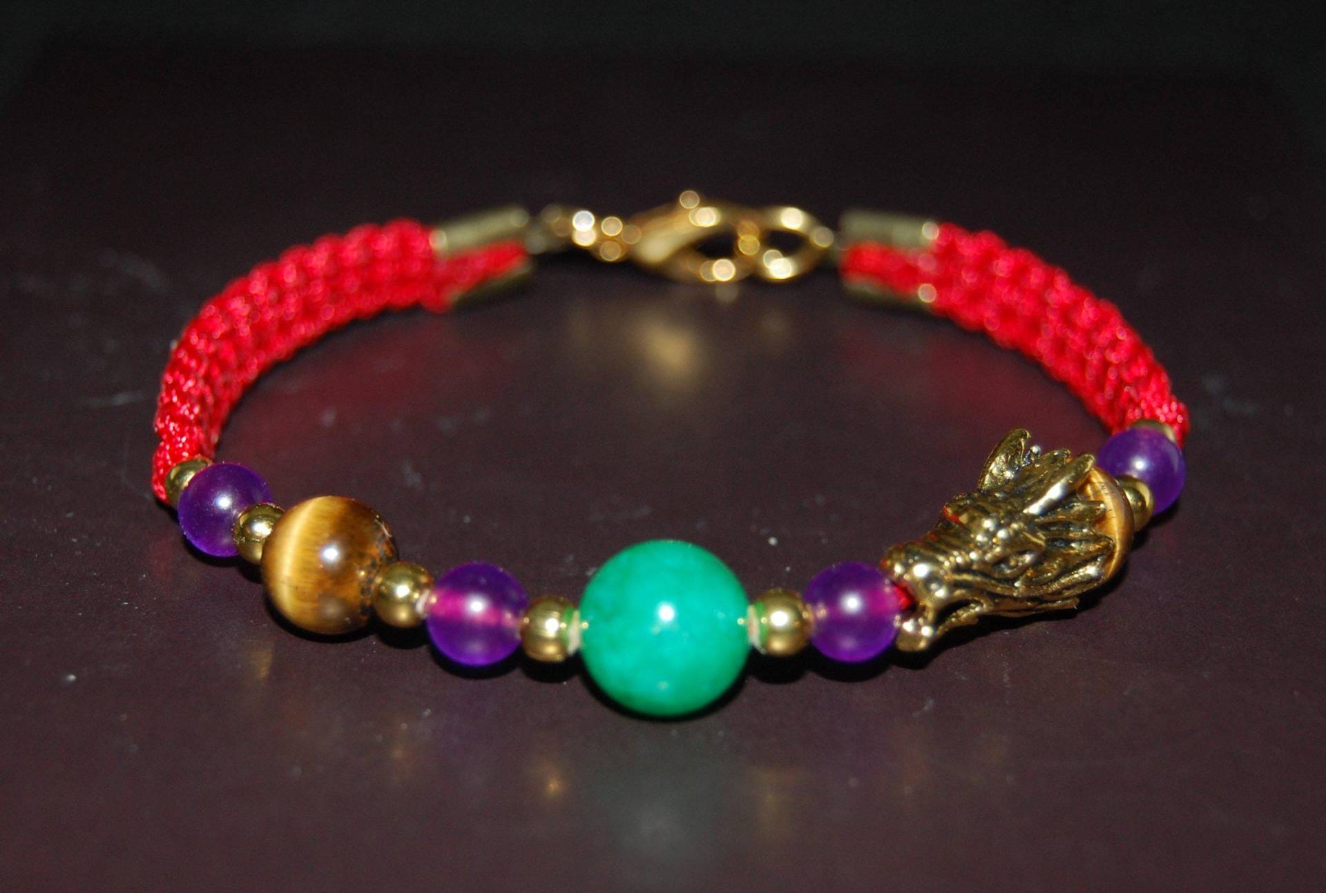 Drachen Armband, Golden Dragon Armband, Edelstein Perlen, Dragon Geschenke, Männer, Frauen, Dragon Kopf Armband, Dragon Schmuck, Viel Glück Schmuck Drachen Armband, Golden Dragon Armband, Edelstein Perlen, Dragon Geschenke, Männer, Frauen, Dragon Kopf Armband, Dragon Schmuck, Viel Glück Schmuck von SkywaterStudio