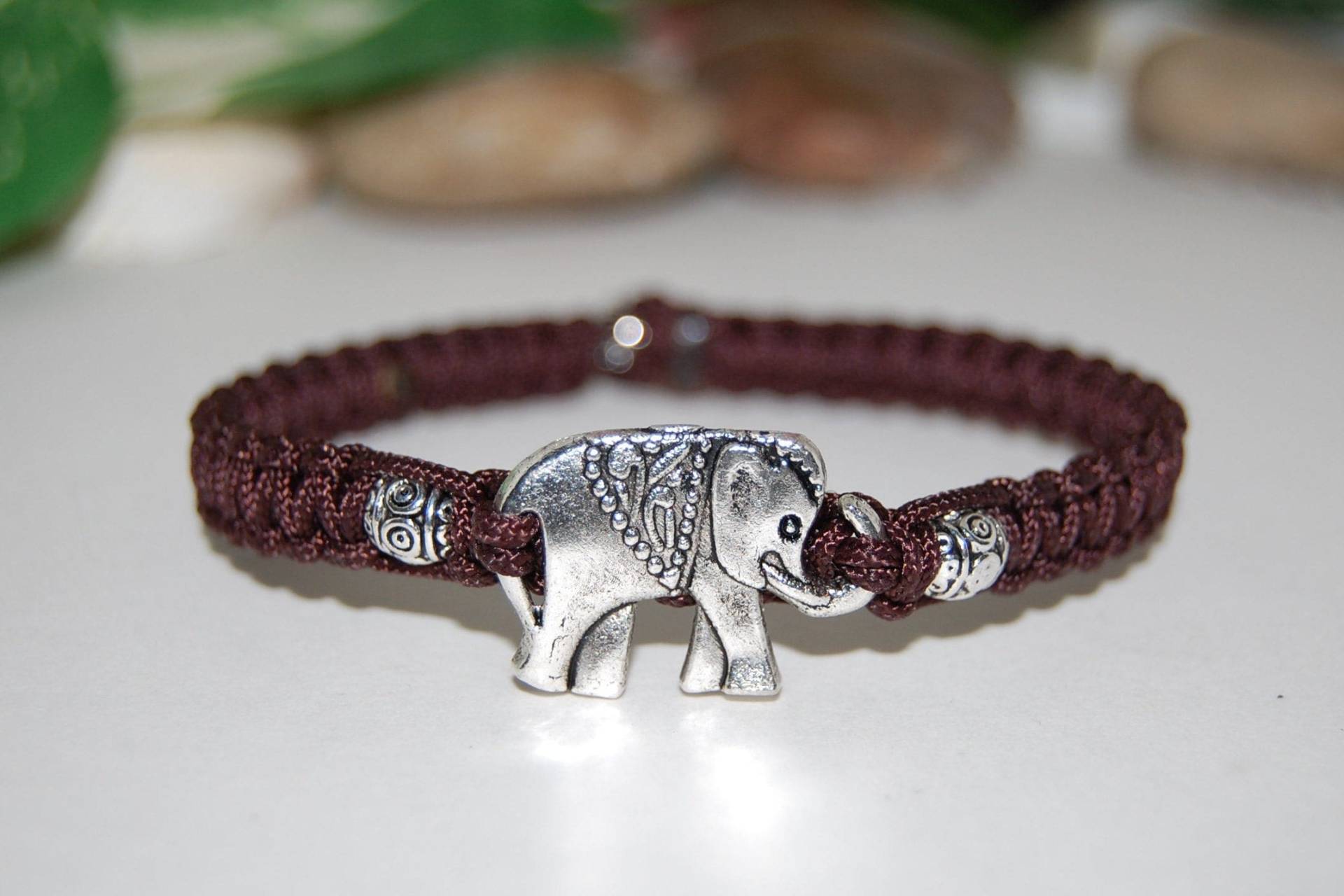 Elefant Armband, Armband, Makramee, Hanf Armband, Viel Glück, Betende, Männer, Frau, Yoga Armband, Schutz, Meditation, Schutz, Ethno von SkywaterStudio