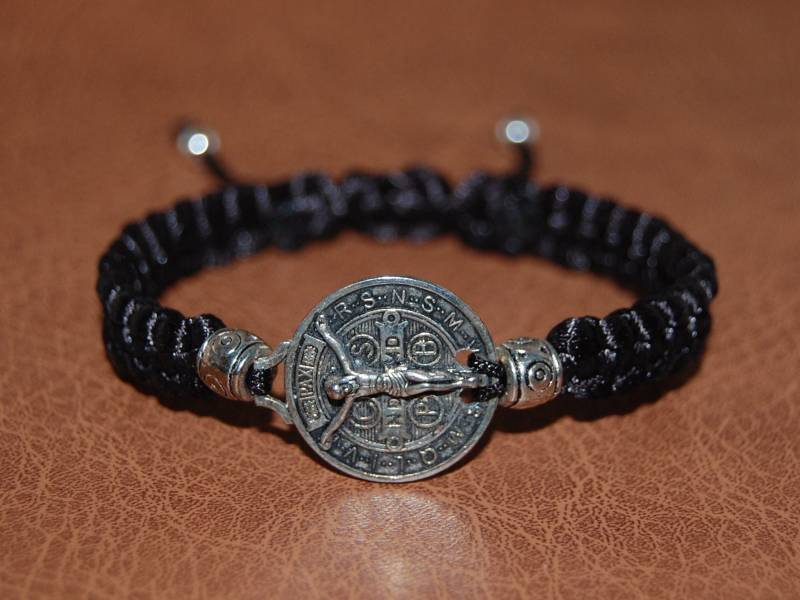 Jesus Armband, String Kordelzug Beten, Männer, Frau, Heilige Kommunion, Konfirmation, Glaube, Christliches Geschenk von SkywaterStudio