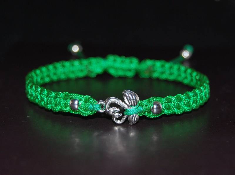 Schwan Armband, Mutter Und Kind Schwan, Grün Armband, Schwan Bettelarmband, Doppel Armband, Drawstring Armband, Schwanen See Geschenk von SkywaterStudio