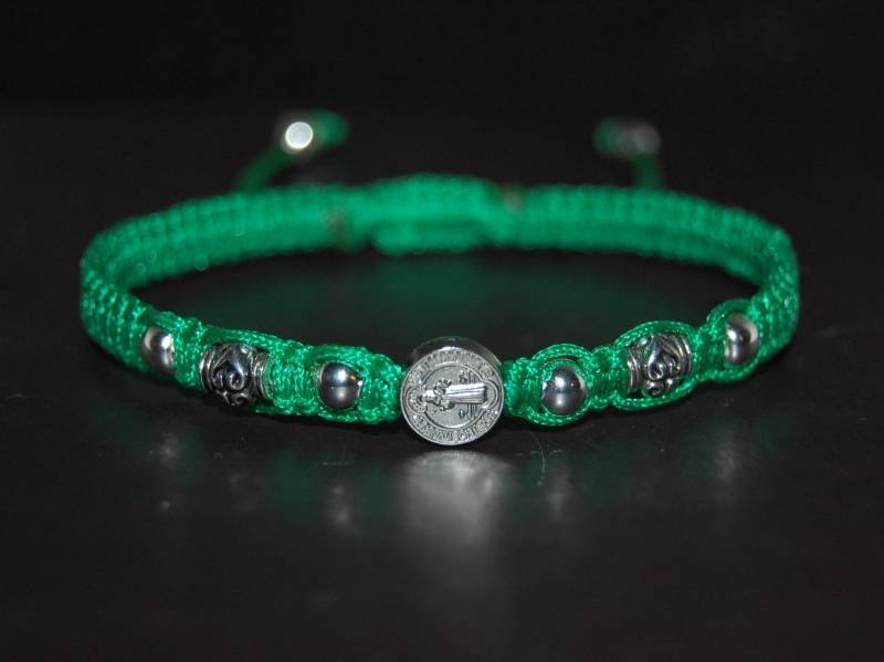 St.benedikt Armband, Benedikt Segen Medaille Armband, St. Wunderbares Armband von SkywaterStudio