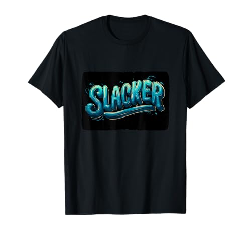 Tolles Slacker Statement Kostüm für Faule Jungen und Mädchen T-Shirt von Slacker Outfit