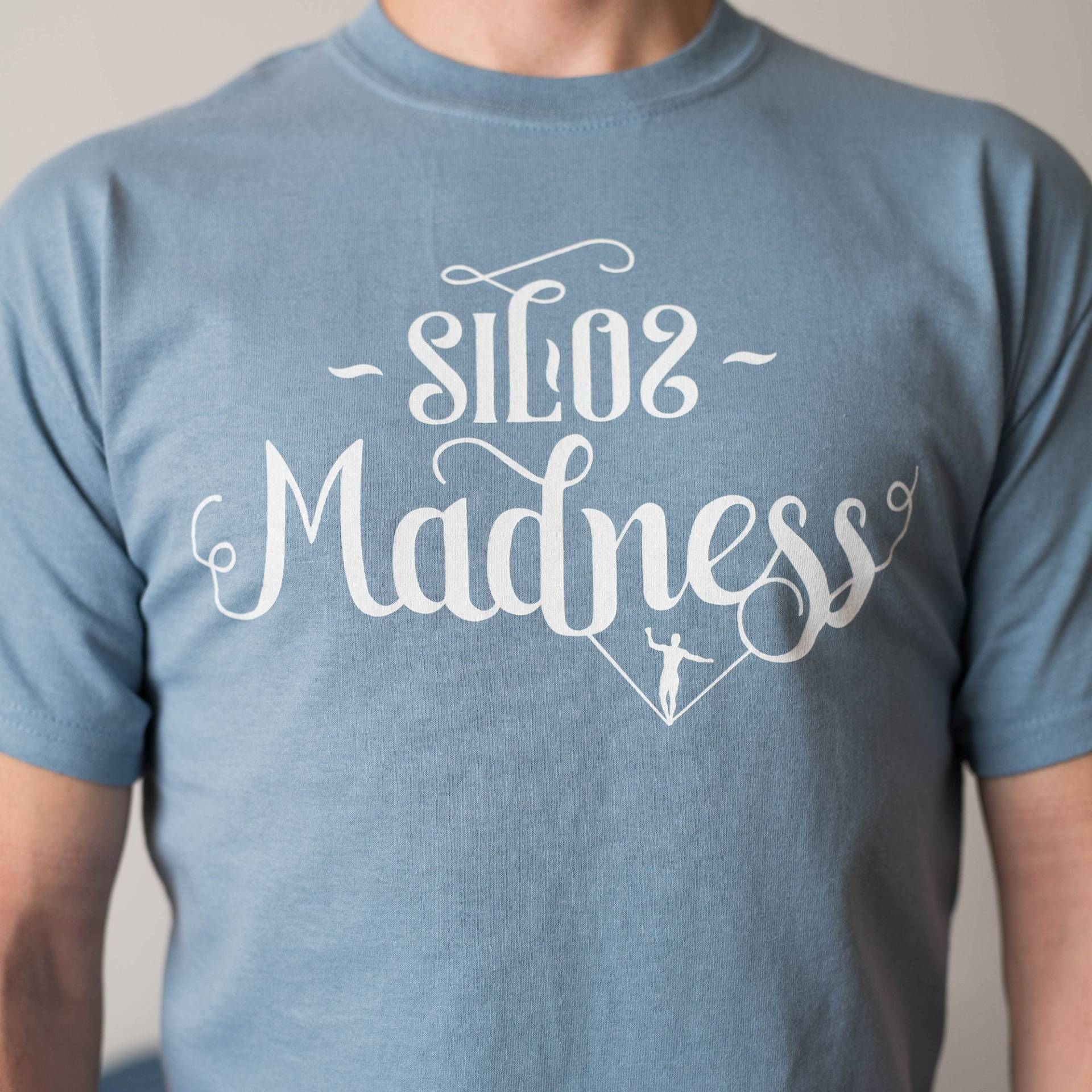 Silos Madness Slackline-T-Shirt von SlackingStudio