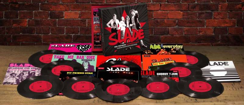 Slade Feel the noize - The singlez box Single multicolor von Slade