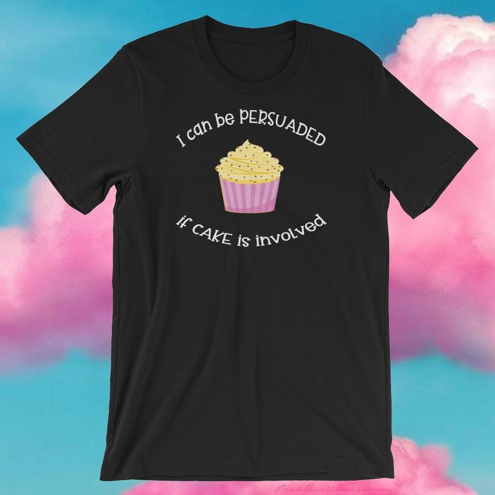 Ich Kann Überzeugt Werden, Wenn Kuchen Beteiligt Kurzarm Unisex T-Shirt Ist Ich Kann Überzeugt Werden, Wenn Kuchen Beteiligt Kurzarm Unisex T-Shirt Ist von SlapCatDesigns