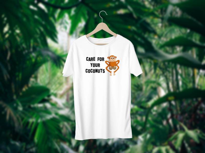Pflege Für Ihre Kokosnüsse. Kurzarm Unisex T-Shirt Pflege Für Ihre Kokosnüsse. Kurzarm Unisex T-Shirt von SlapCatDesigns