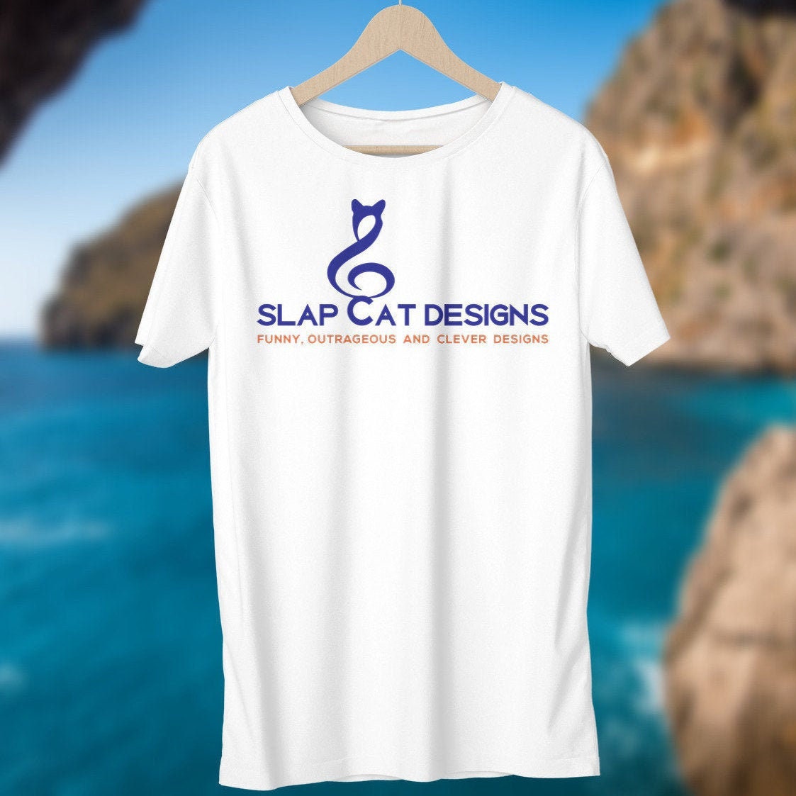 Slap Cat Designs. Kurzärmeliges Unisex T-Shirt Slap Cat Designs. Kurzärmeliges Unisex T-Shirt von SlapCatDesigns