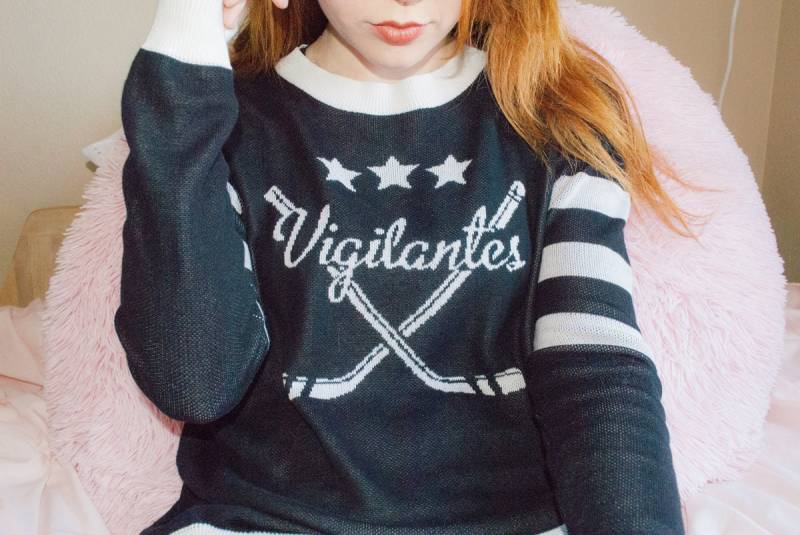 Ordnungshüter Alte Tyme Hockey Sweater Ordnungshüter Alte Tyme Hockey Sweater von SlapShotDryGoods