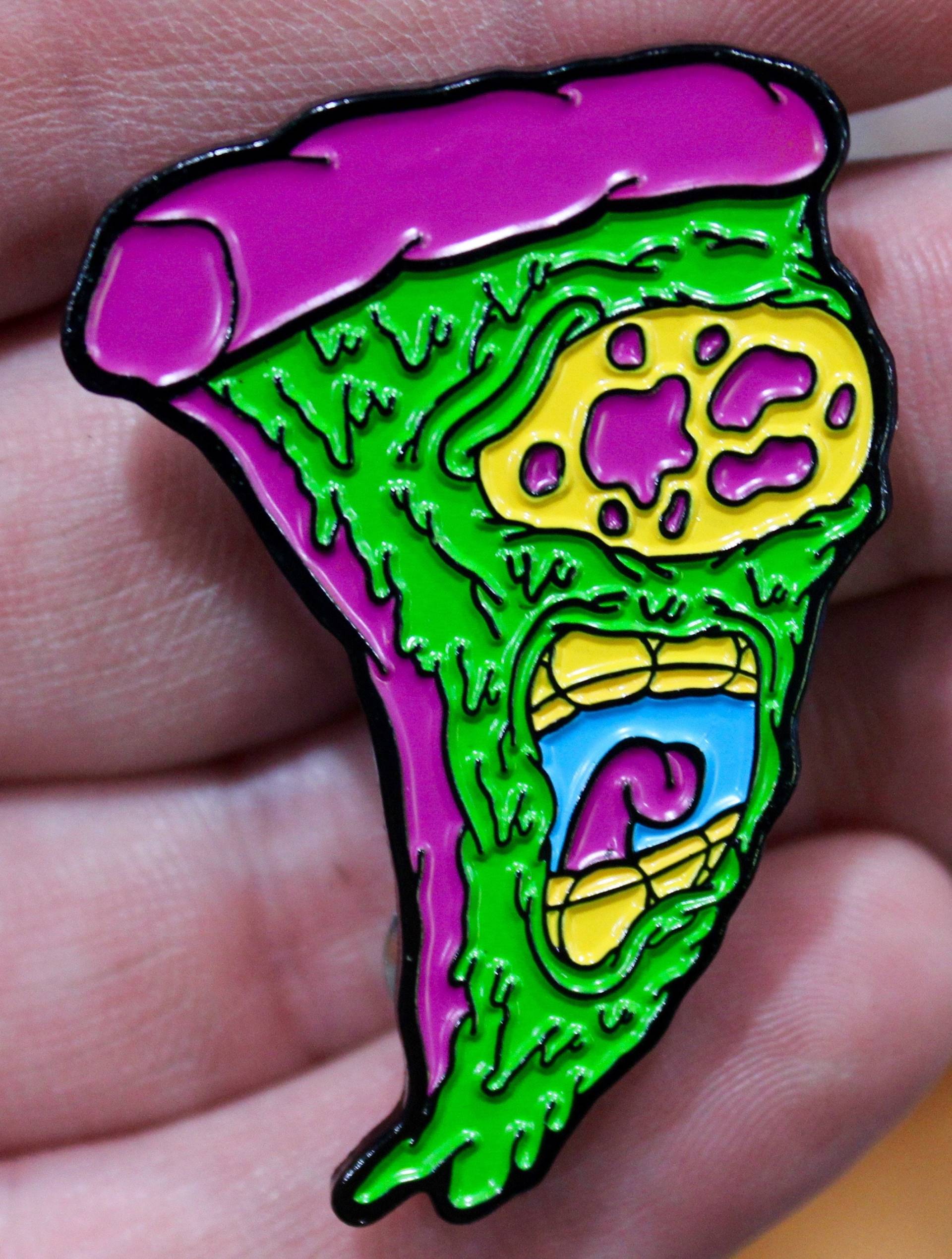 Screaming Pizza V2 Pin Screaming Pizza V2 Pin von SlapassCreations