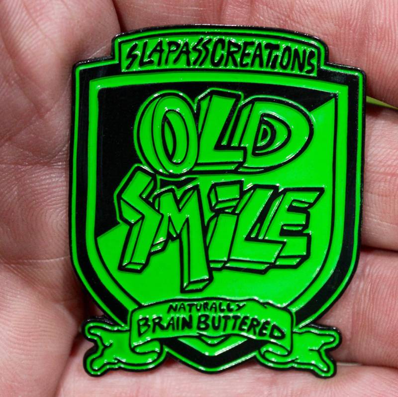 Smile 5cm Pin Smile 5cm Pin von SlapassCreations