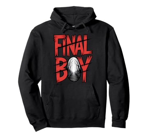 Final Boy Horrorfilm Survivor Scary Pullover Hoodie von Slasher Vibes Apparel
