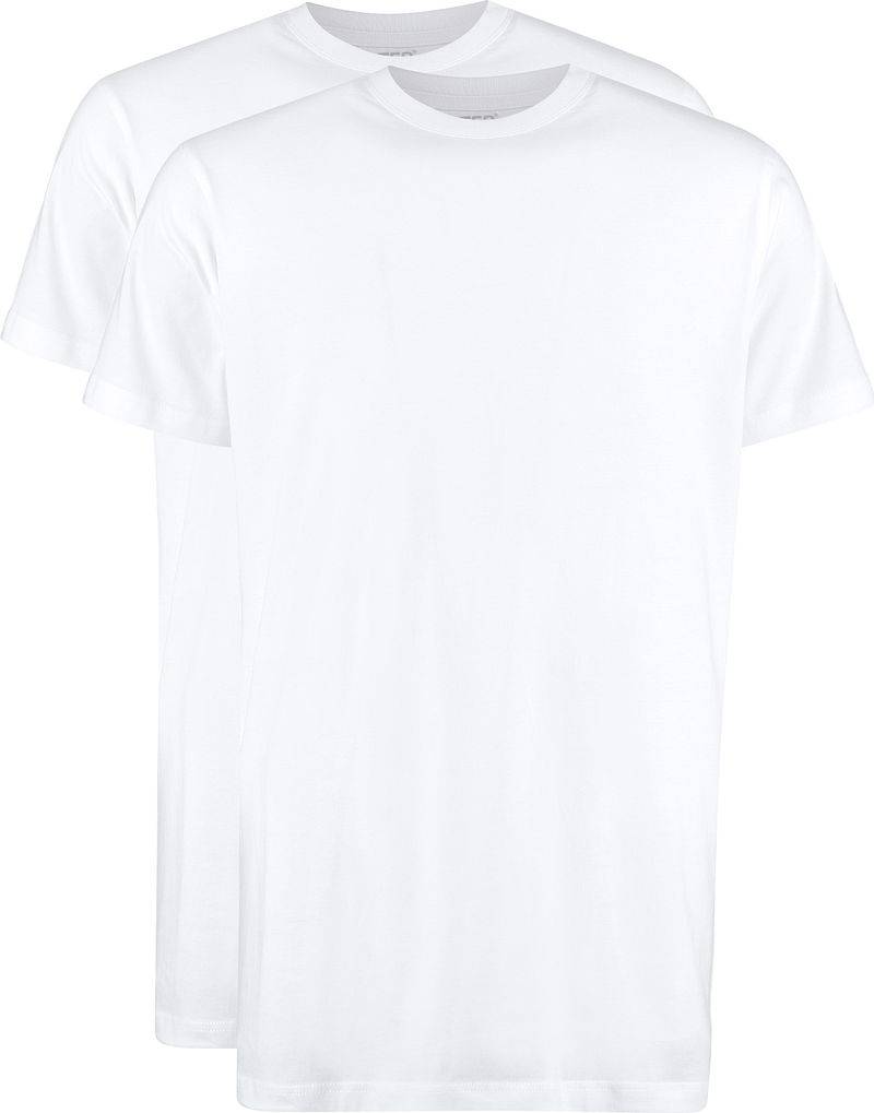 Slater 2er-Pack T-shirt Extra Lang Weiß - Größe XXL von Slater
