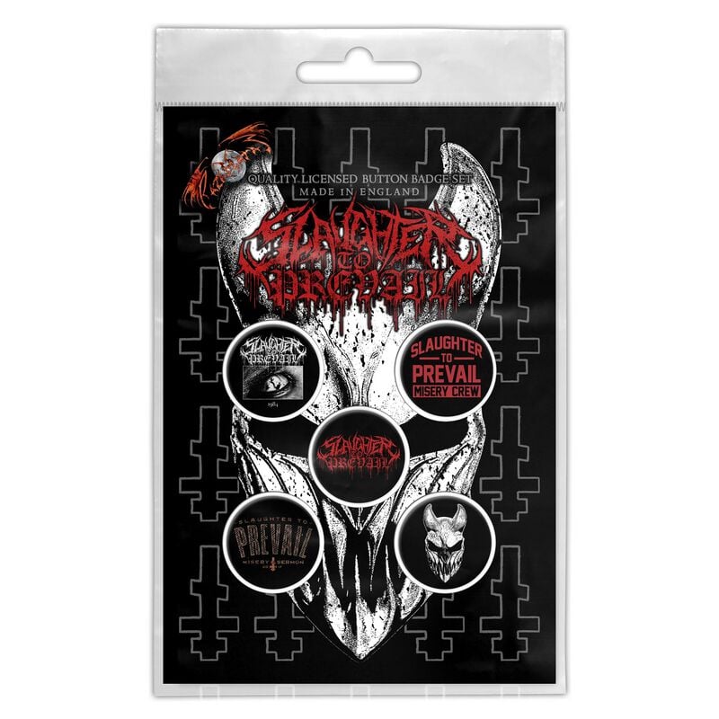 Slaughter To Prevail  Button multicolor von Slaughter To Prevail