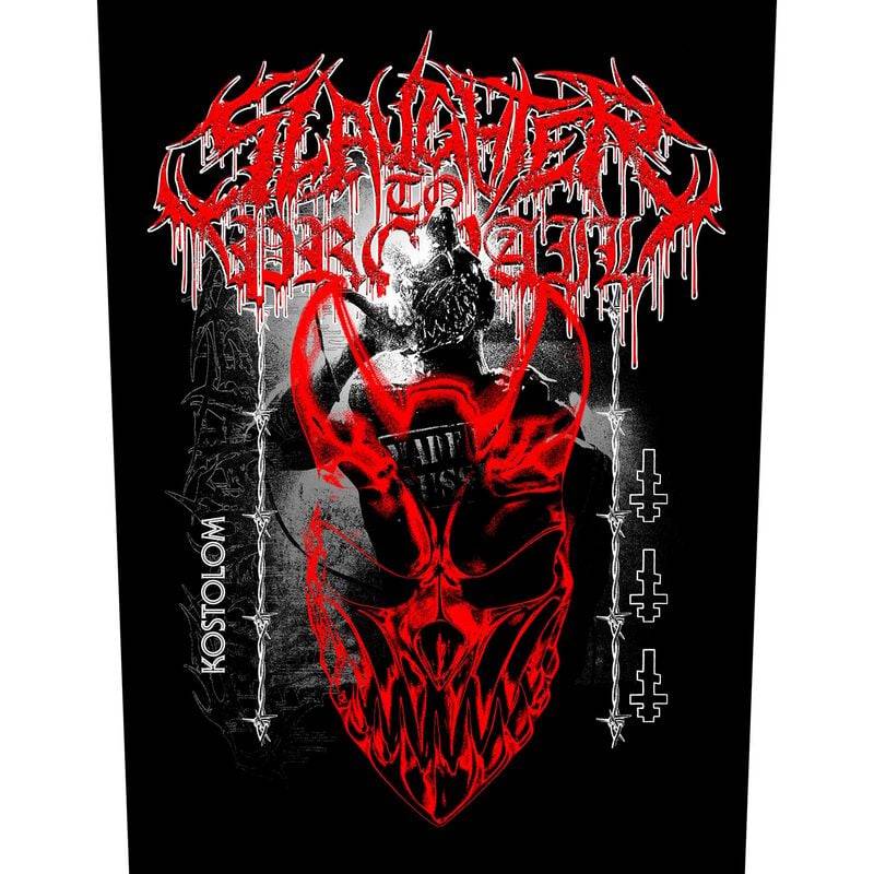 Slaughter To Prevail Demolisher Backpatch schwarz von Slaughter To Prevail