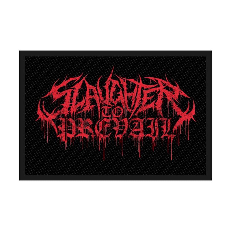 Slaughter To Prevail Patch - Logo - schwarz  - Lizenziertes Merchandise! von Slaughter To Prevail