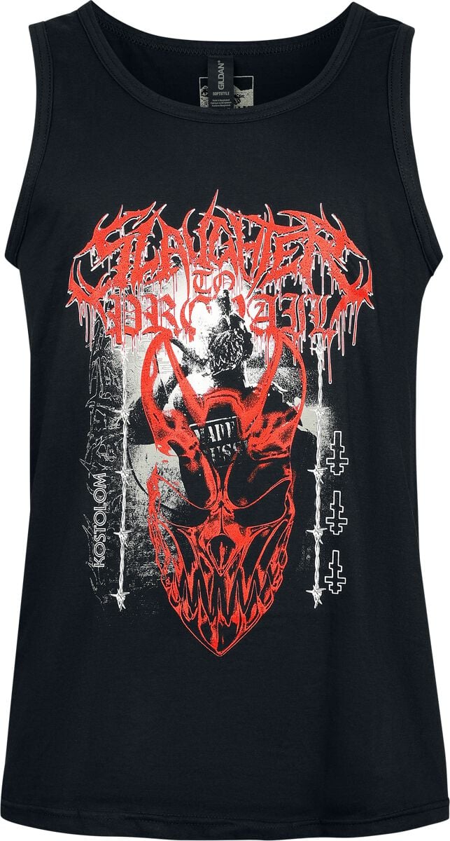 Slaughter To Prevail Tank-Top - S bis XXL - für Männer - Größe M - schwarz  - Lizenziertes Merchandise! von Slaughter To Prevail