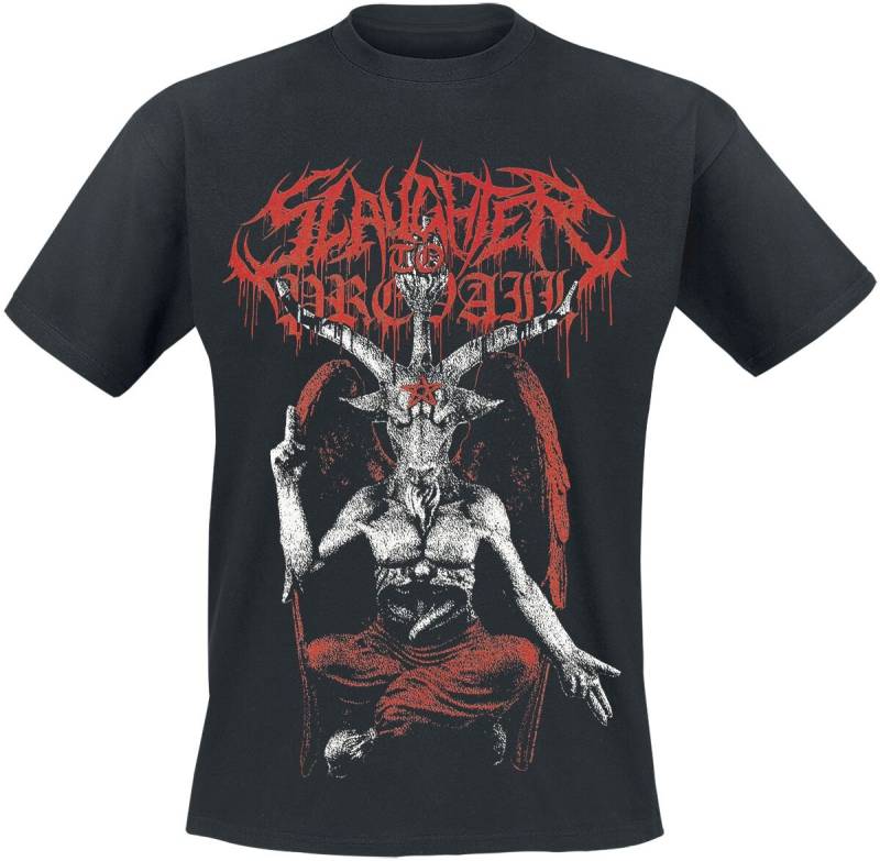 Slaughter To Prevail T-Shirt - Baphomet - S bis 4XL - für Männer - Größe XXL - schwarz  - Lizenziertes Merchandise! von Slaughter To Prevail