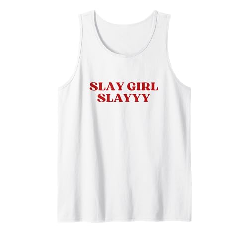 Slay Girl Slay Y2k Aesthetic Trendy Tank Top Slay Girl Slay Y2k Aesthetic Trendy Tank Top von Slay Girl Slay Outfit
