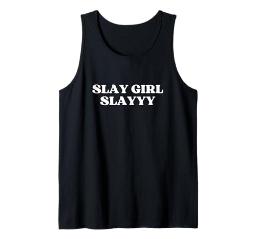 Slay Girl Slay Y2k Aesthetic Trendy Tank Top Slay Girl Slay Y2k Aesthetic Trendy Tank Top von Slay Girl Slay Outfit