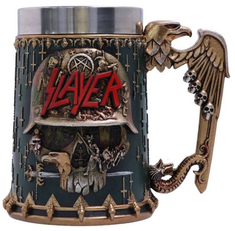 Slayer Bierkrug - Skull - multicolor  - Lizenziertes Merchandise! von Slayer