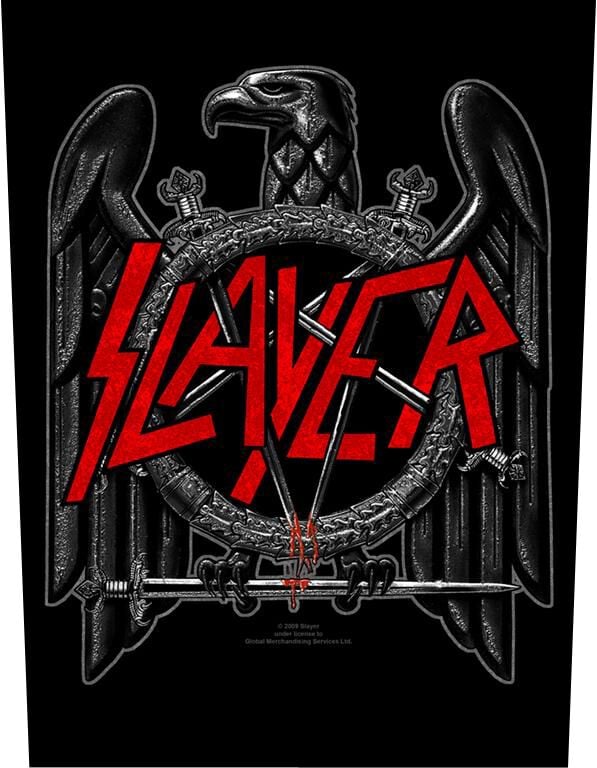 Slayer Black Eagle Backpatch multicolor von Slayer