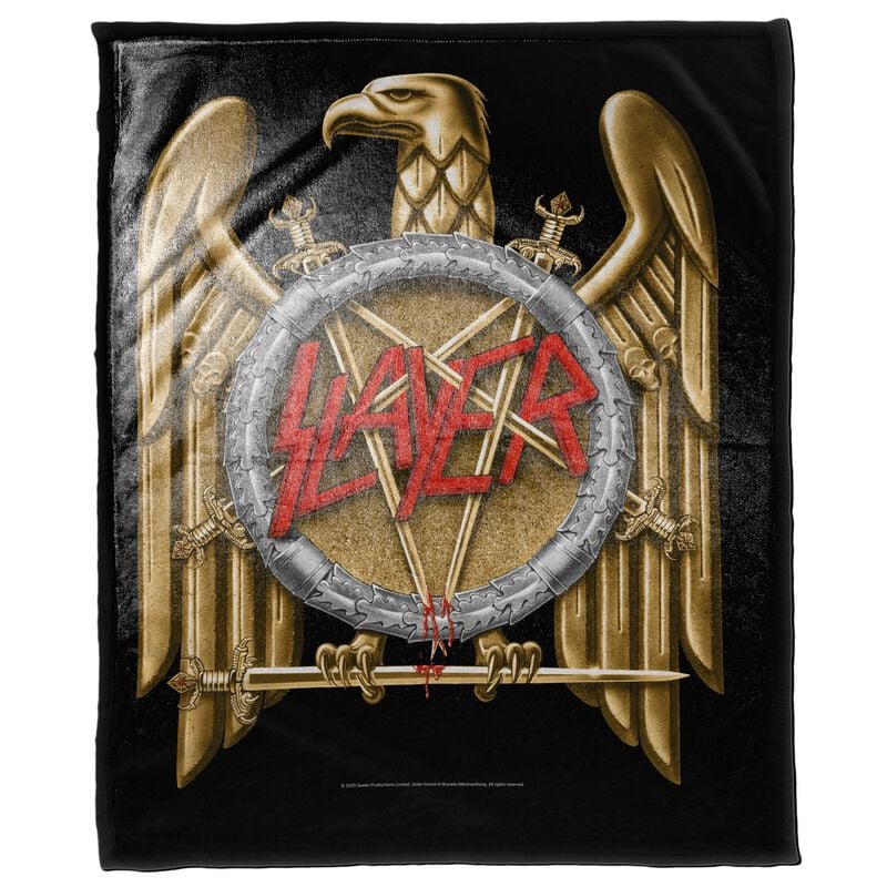 Slayer Decke - Golden Eagle - multicolor  - Lizenziertes Merchandise! von Slayer